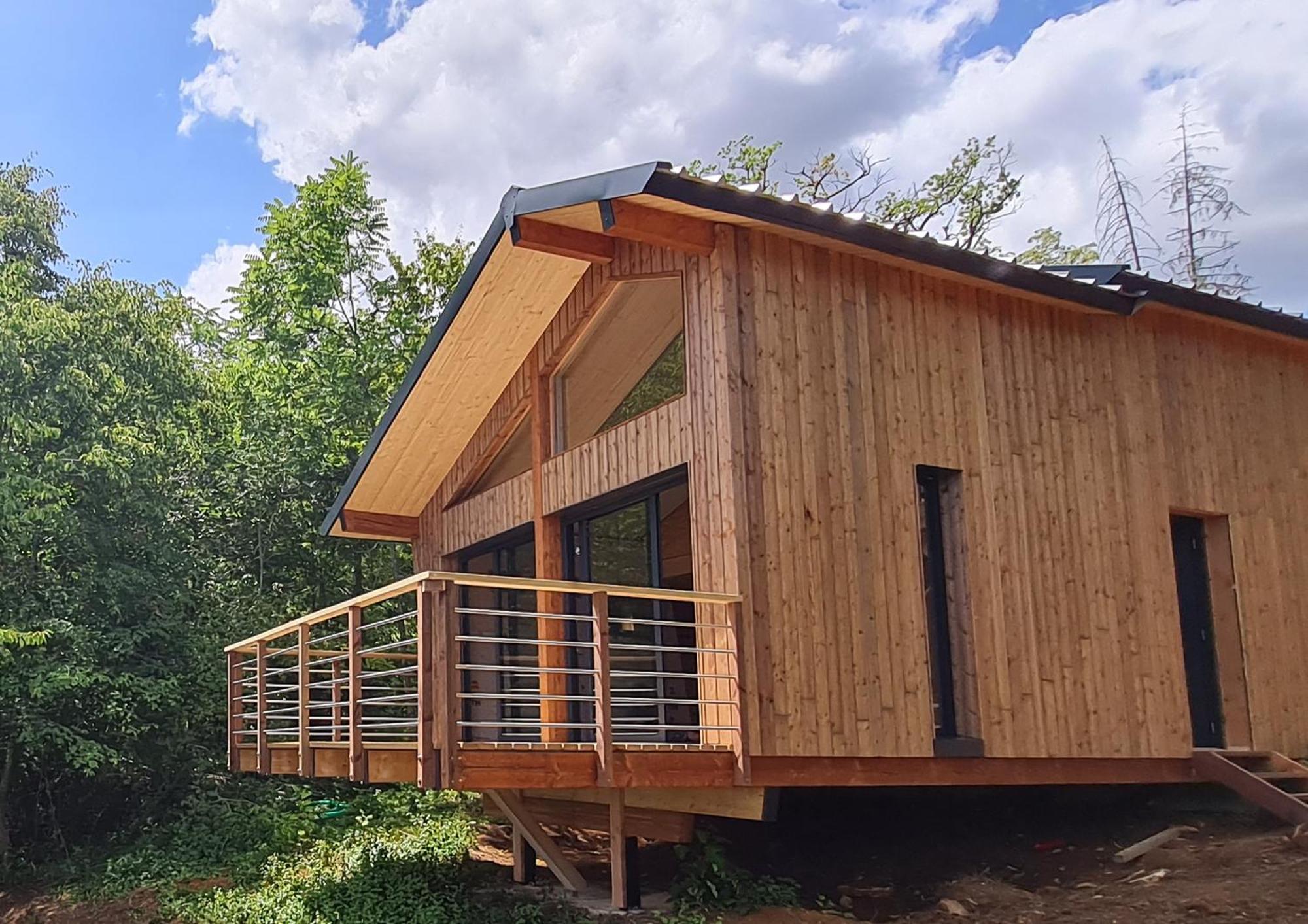 Cabanes Du Domaine Des Fees Dole Exterior photo
