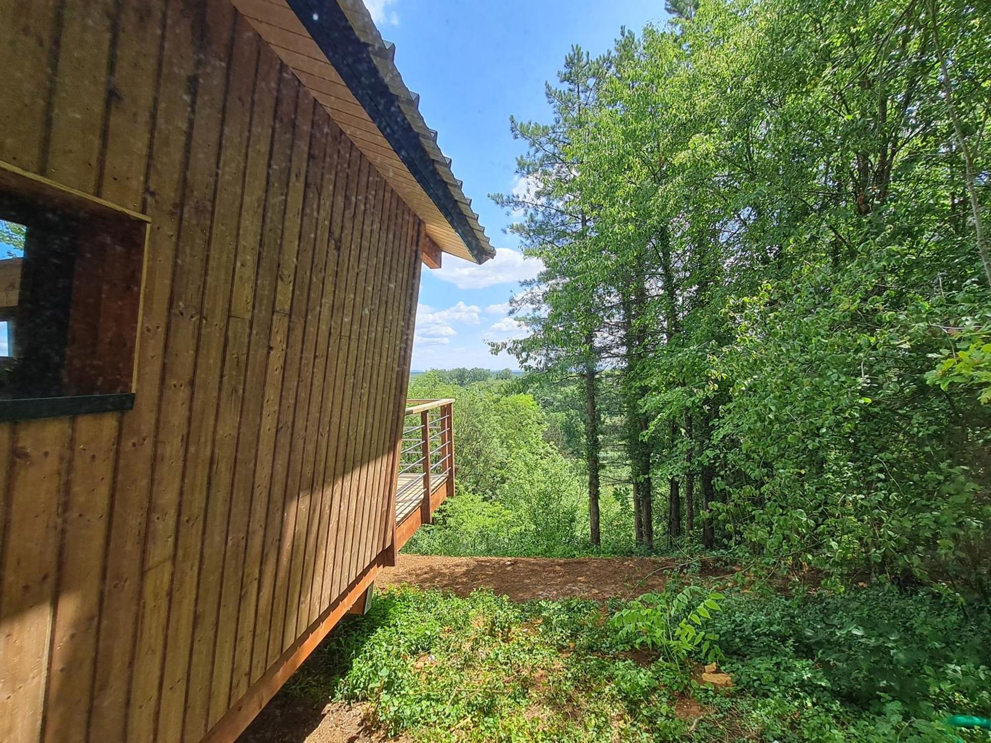 Cabanes Du Domaine Des Fees Dole Exterior photo